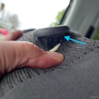VW Caddy Kopfstütze Beifahrersitz entfernen